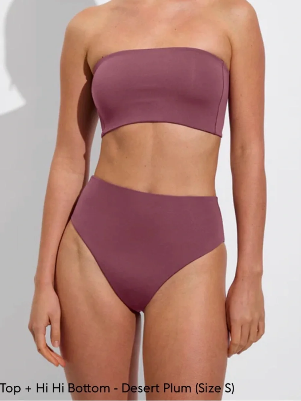 Left on Friday Hi Hi Bottom in Dusty Rose - XS - Picture 3 of 6